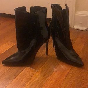 Black patent leather aldo stilettos